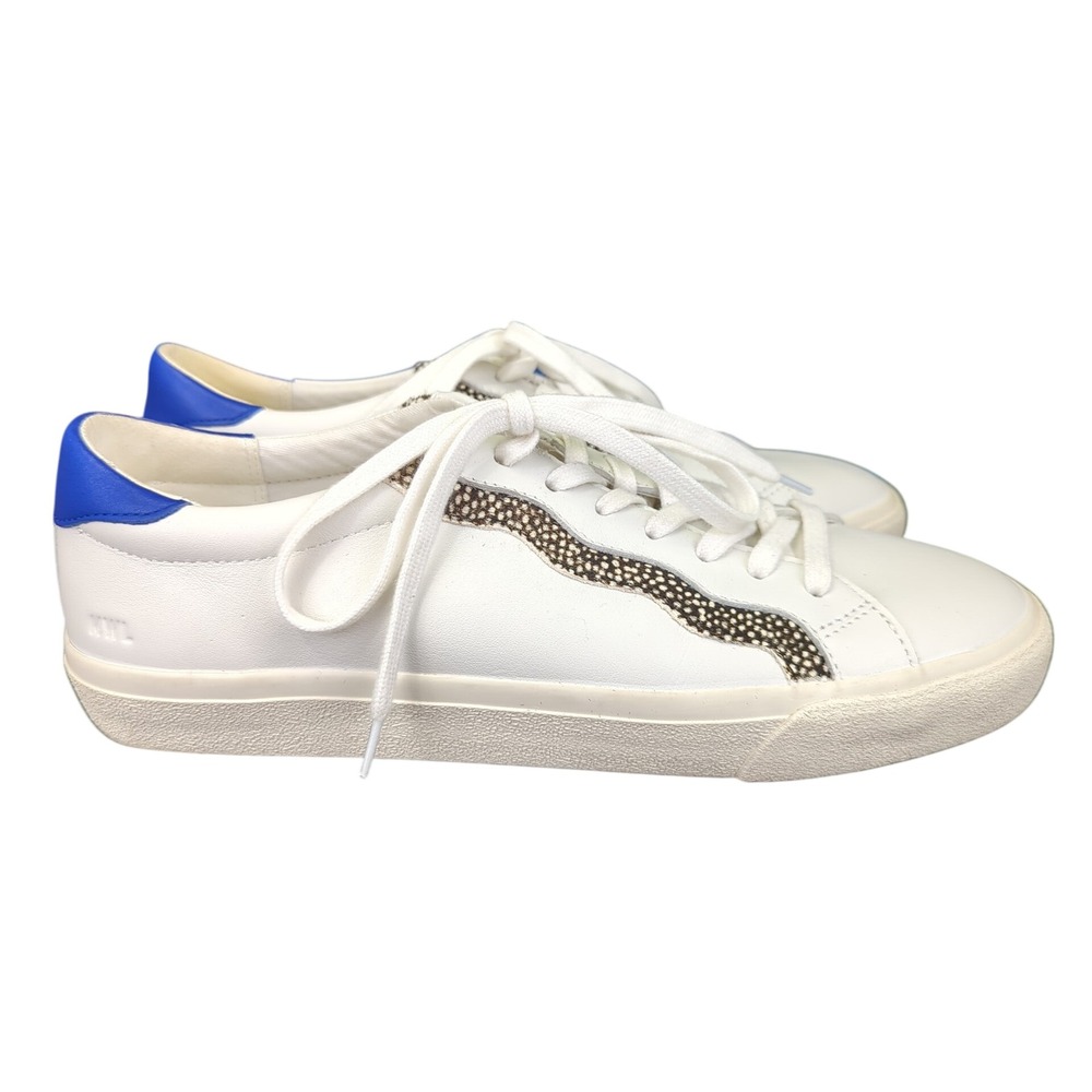 Madewell Sidewalk White Leather Sneakers Low Top Women's 11‎ Men's 9.5 Shoes